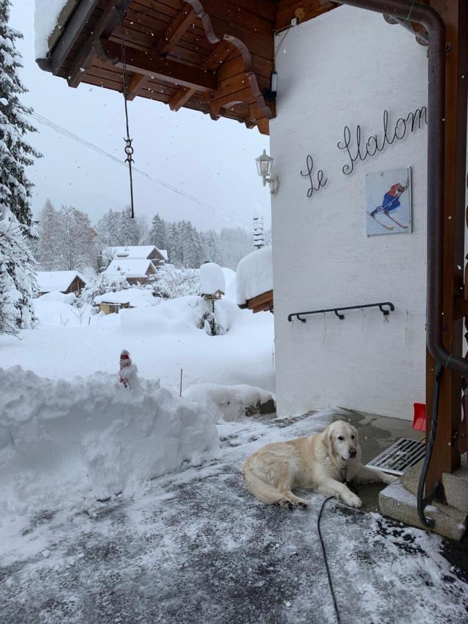 Chalet Le Slalom Arveyes المظهر الخارجي الصورة