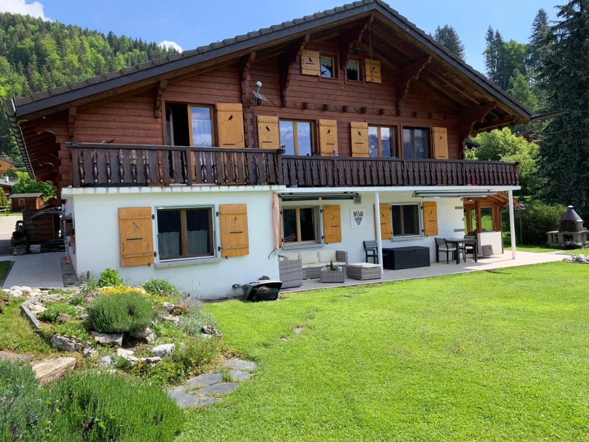 Chalet Le Slalom Arveyes المظهر الخارجي الصورة